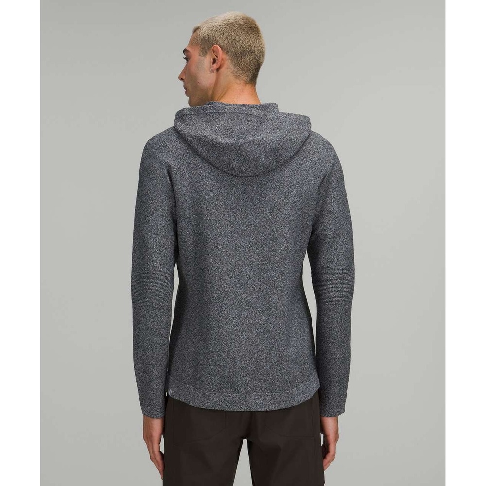 NWOT Lululemon AllAround Hooded Sweater Mens Size XL Vapor Silver Drop - Picture 2 of 8